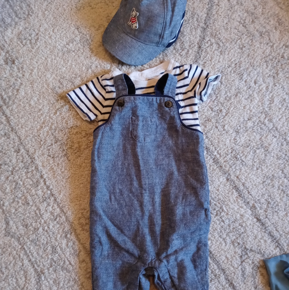 Janie and Jack 3 piece 3-6m set
